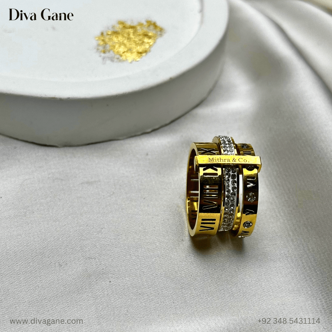 Stacked Spark Ring