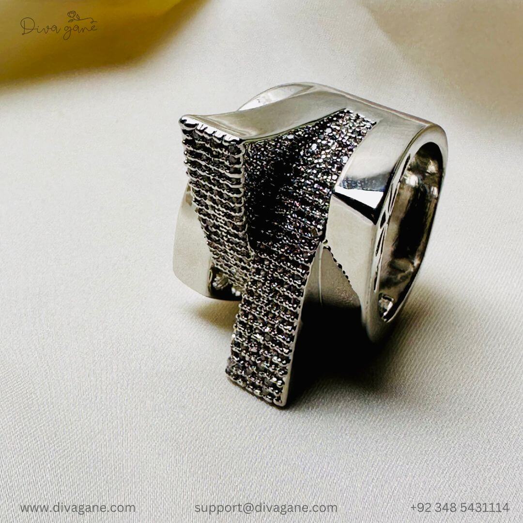 Four Tiered Luxury Ring