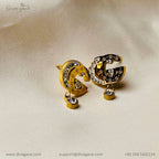 Elegant White Stone Earrings