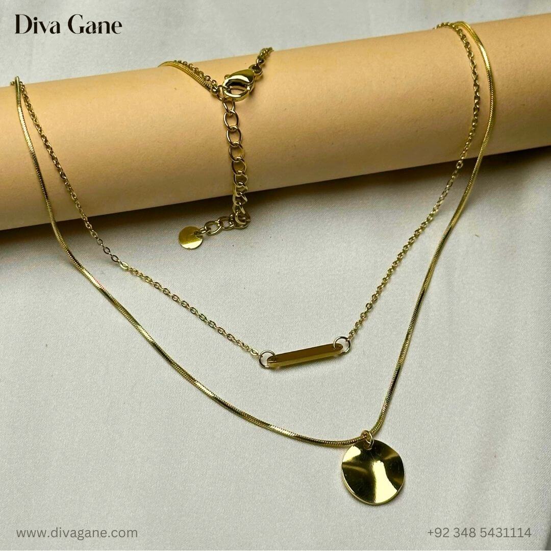 Bar & Bloom Necklace