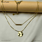 Bar & Bloom Necklace