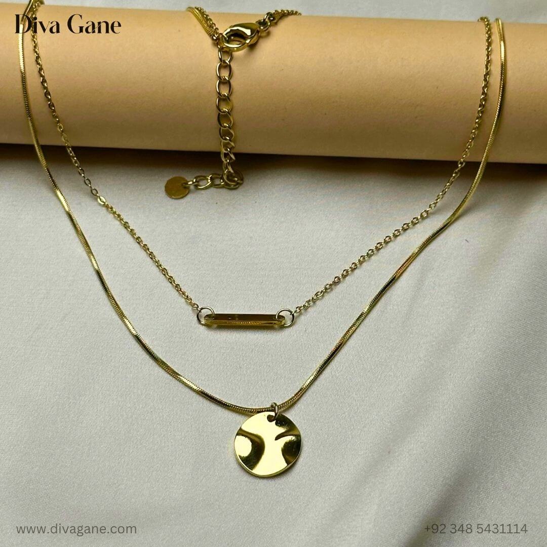 Bar & Bloom Necklace