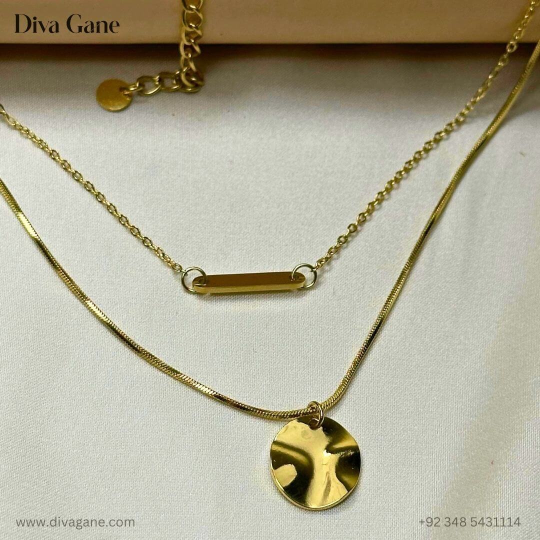 Bar & Bloom Necklace