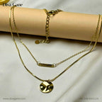 Bar & Bloom Necklace