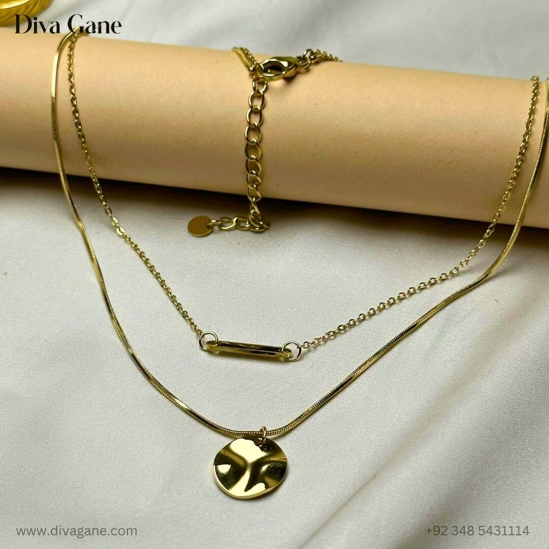 Bar & Bloom Necklace