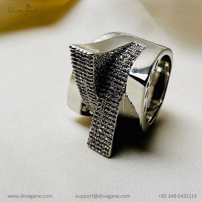 Four Tiered Luxury Ring