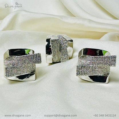 Four Tiered Luxury Ring