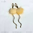 Furry Dancing Earrings