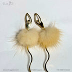 Furry Dancing Earrings