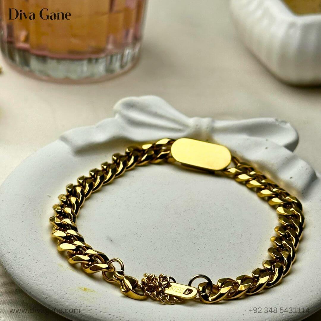 Gold Glint Bracelet