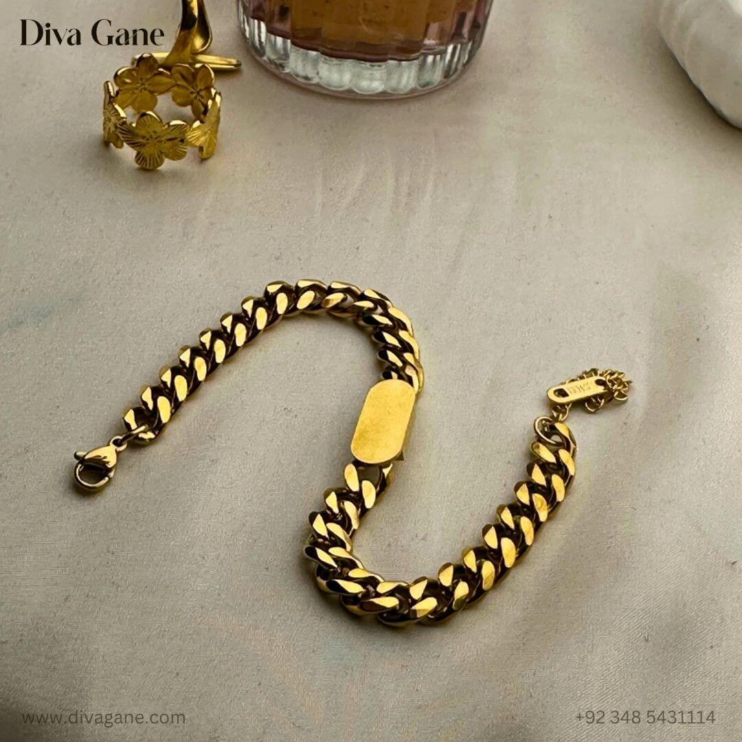 Gold Glint Bracelet