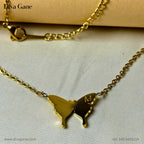 Golden Flutter Pendant