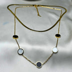 Golden Parallel necklace