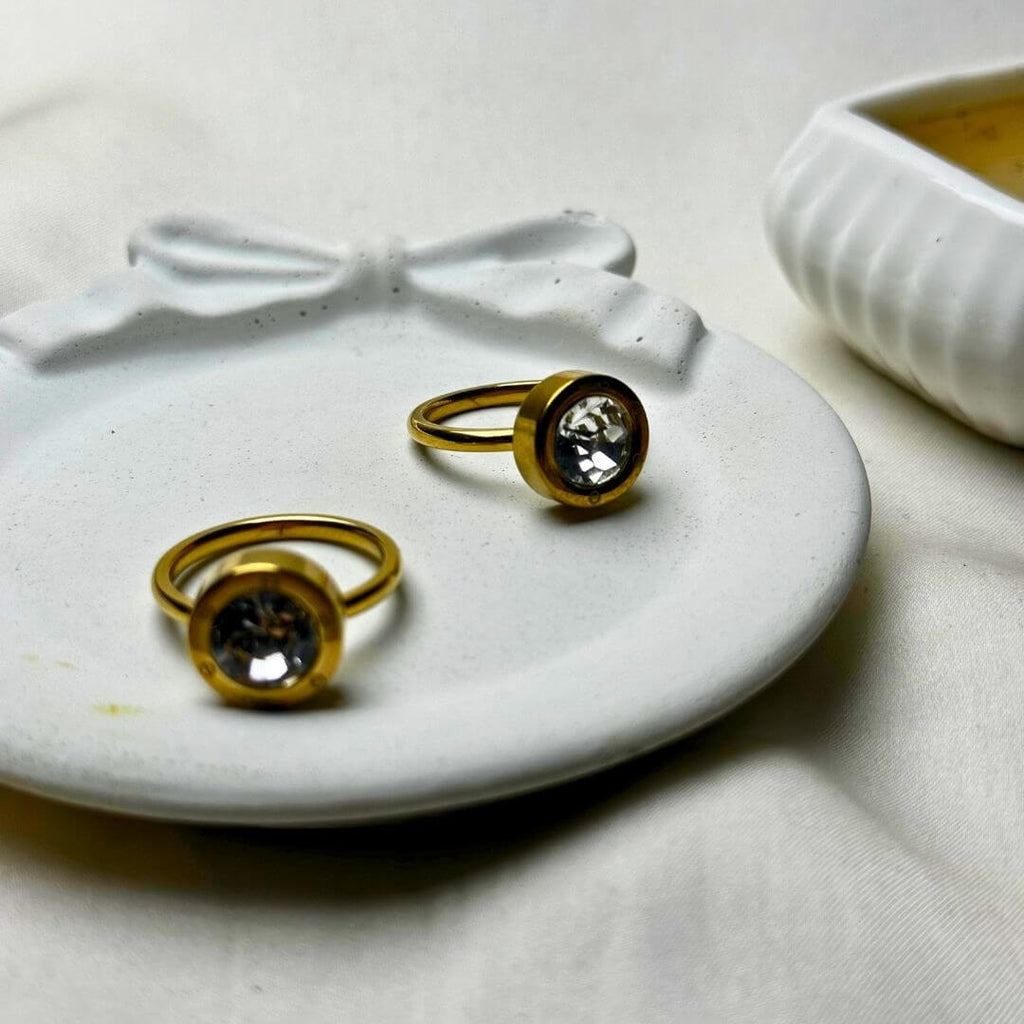 Golden Trinity Ring