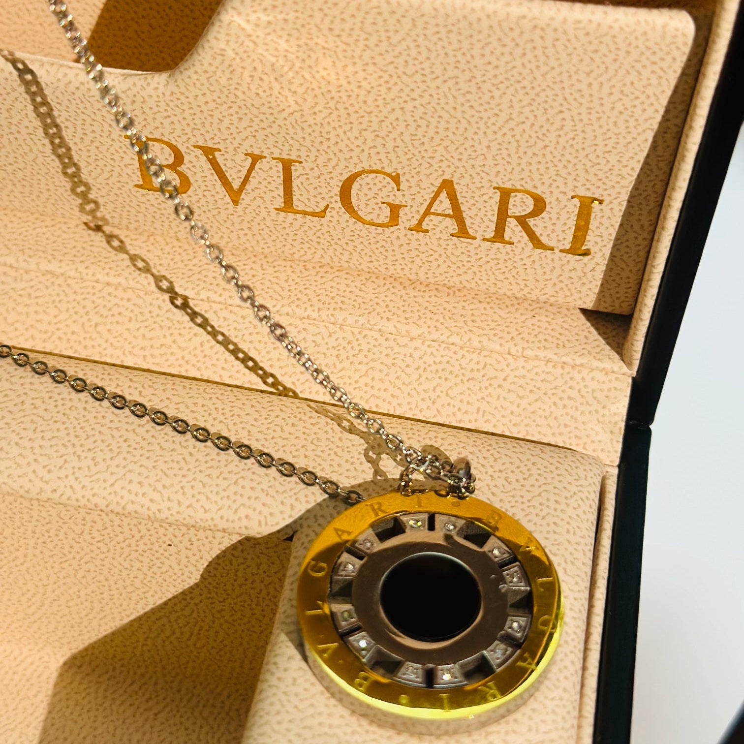 Two Tone Luxury Pendant