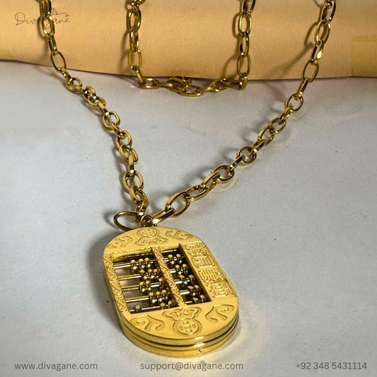 Luxury Abacus Long Chain