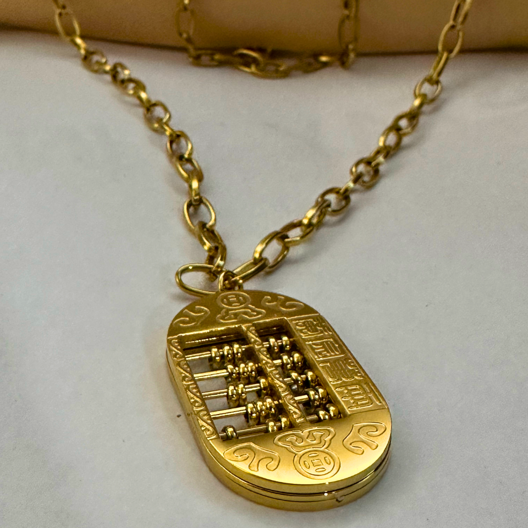 Luxury Abacus Long Chain