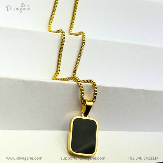 Two Sided Rectangular Pendant