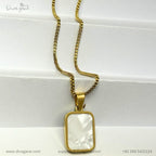 Two Sided Rectangular Pendant