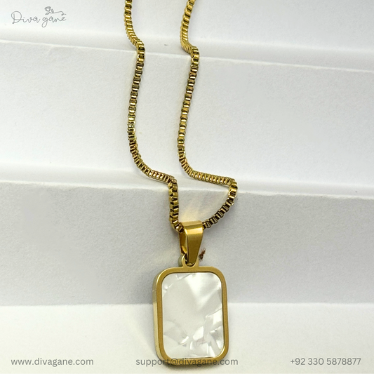 Two Sided Rectangular Pendant