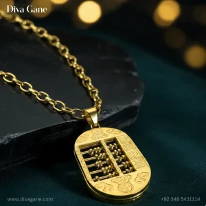luxury abacus long chain by divagane