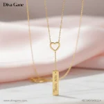 elegant stainless steel pendant chain from diva gane