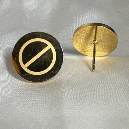 C Gold Studs