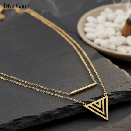 Twin Element Necklace